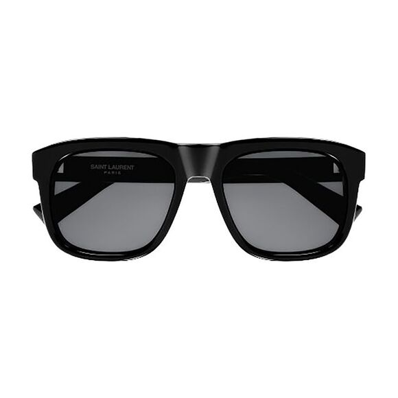 Saint Laurent SL 558-010 Oversized Black Square Sunglasses